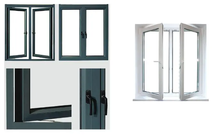 CỬA ĐI MỞ QUAY HỆ DY-55